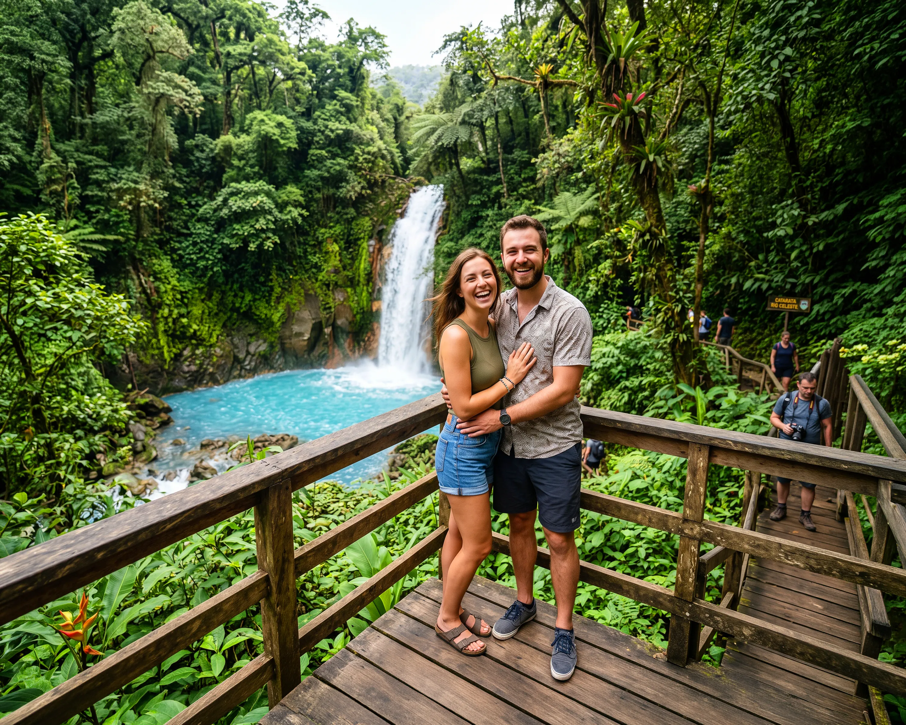Jungle and Waterfalls Costa Rica Inclusive Getaway vacation itinerary