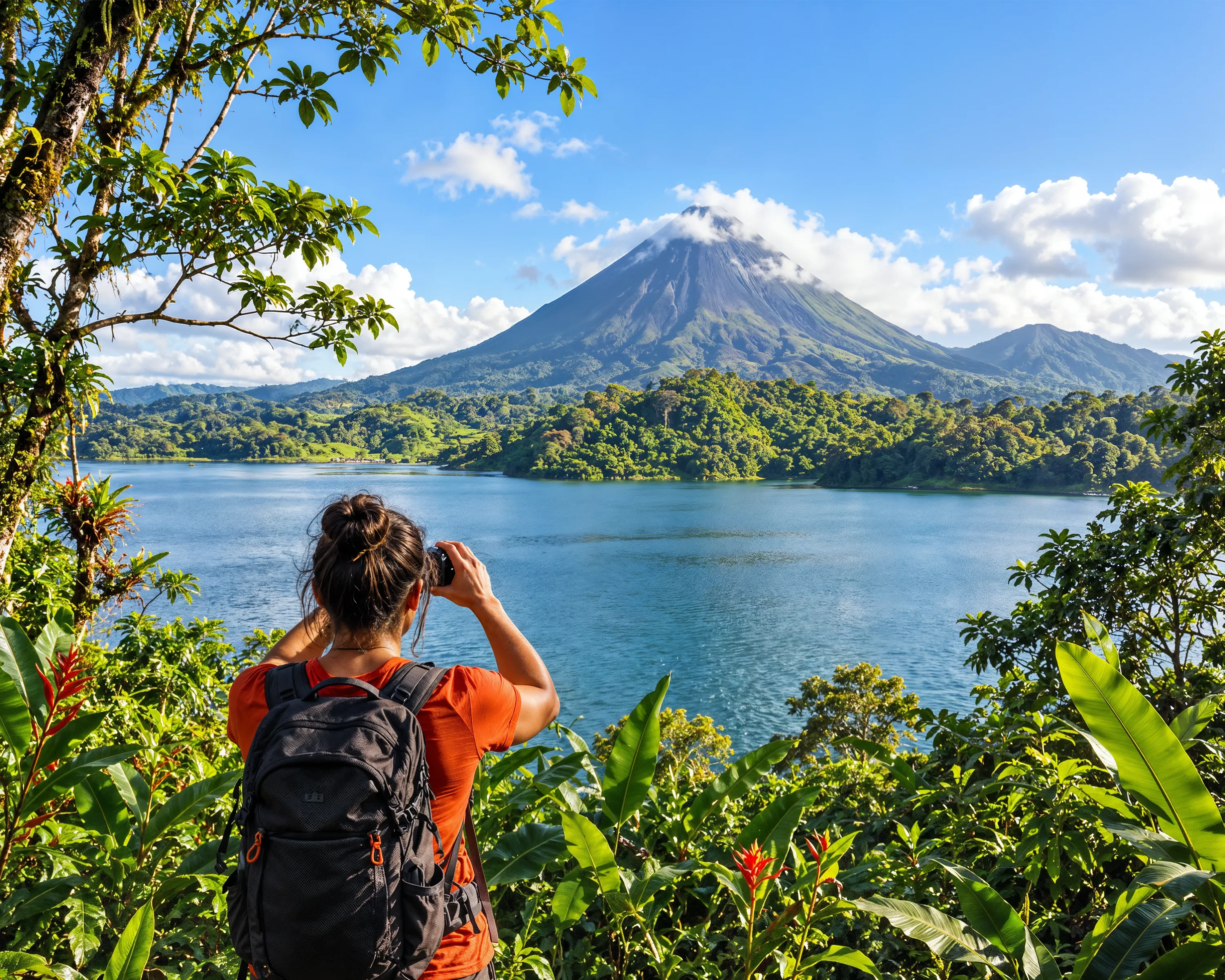 Lava and Cloud Forest Adventure vacation itinerary
