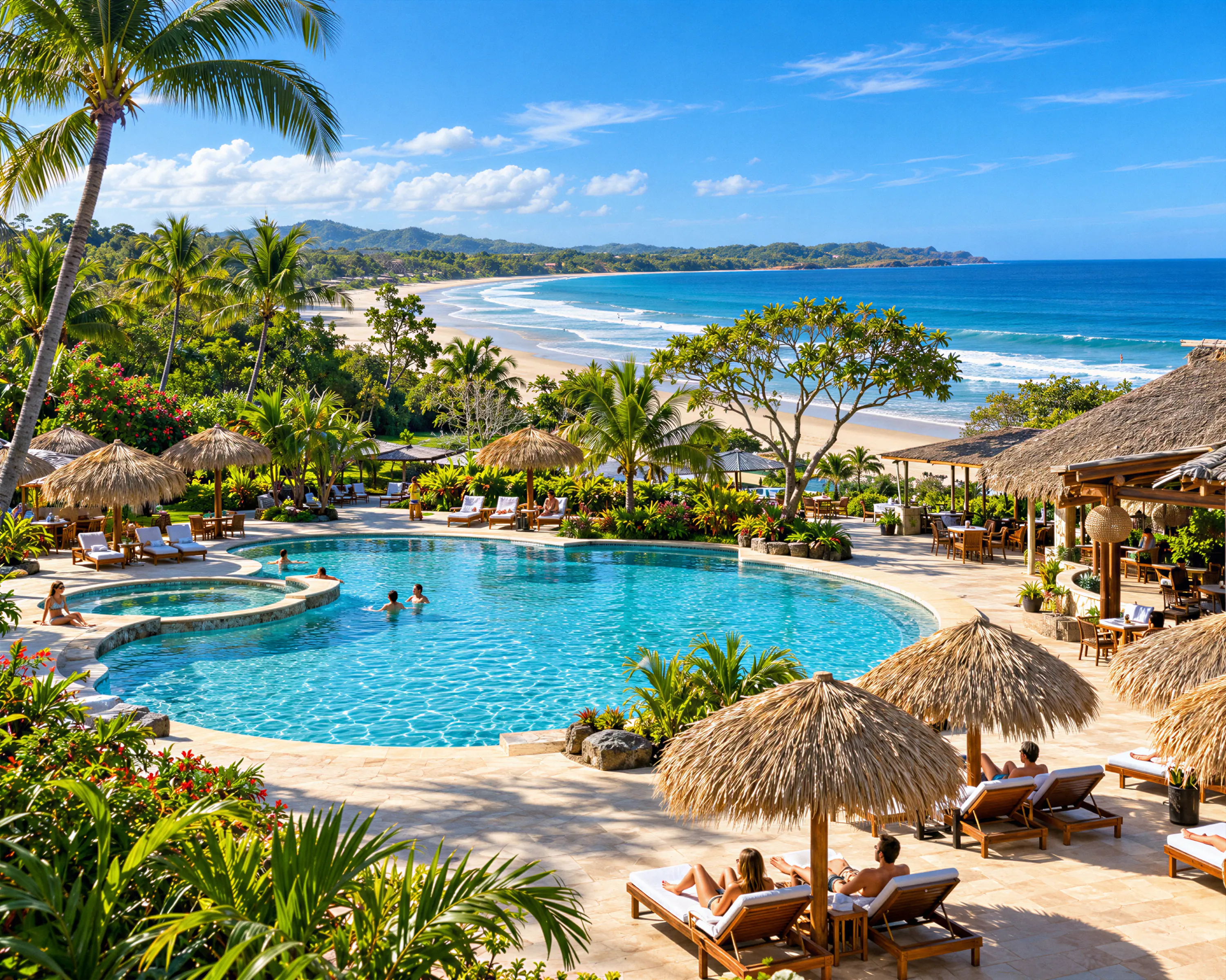 Tamarindo Occidental Resort provides the perfect beach vacation combining an all-inclusive resort stay with additional tours that will take you surfing, kayaking, and snorkeling