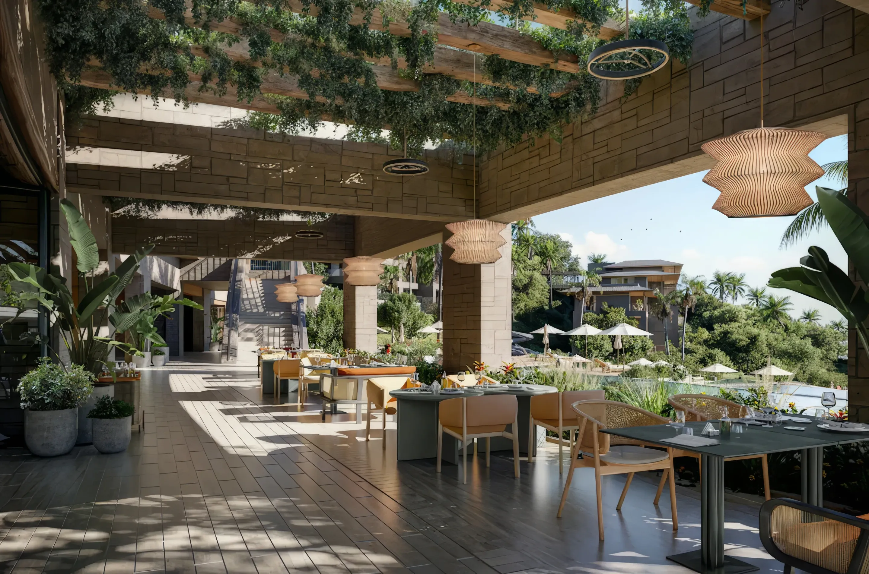 Enjoy fine dining in a beautiful setting at the Waldorf Astoria Punta Cacique